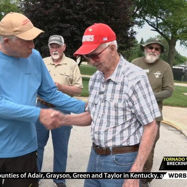 World War II veterans honored in Louisville on 79th anniversary of VE Day
